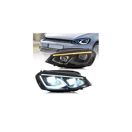 HEAD LAMP LED DOUBLE U GOLF 7