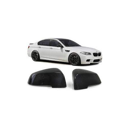 COQUE RETROVISEUR EN CARBON AVEC LOGO F10