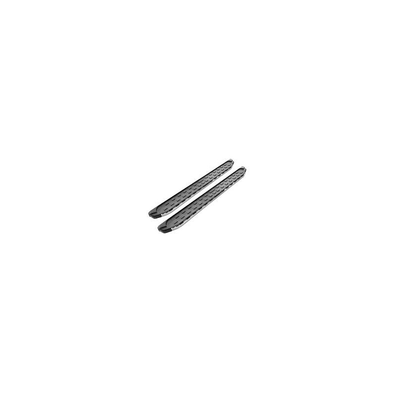 SIDE STEP DMAX 2012 BLACK WITH SILVER
