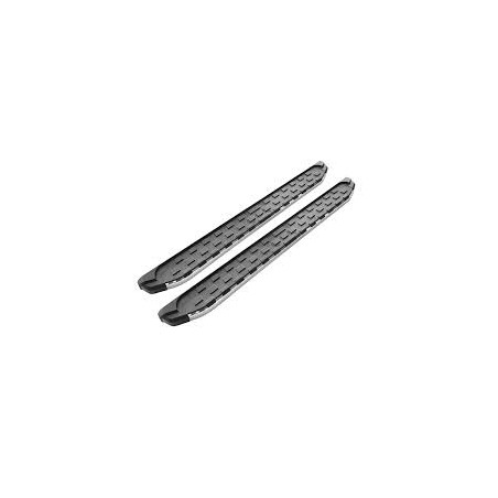 SIDE STEP DMAX 2012 BLACK WITH SILVER
