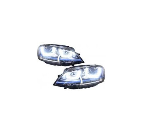 HEAD LAMP LED DOUBLE U GOLF 7