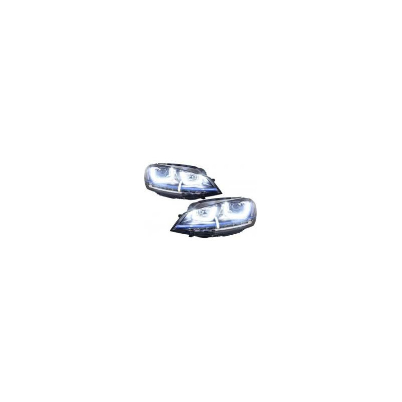 HEAD LAMP LED DOUBLE U GOLF 7