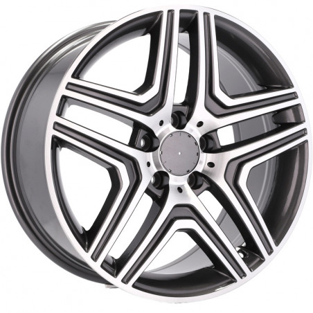 JANTE EN ALUMIN 20*9.5  5X120 ET48 M/GRA-M/B