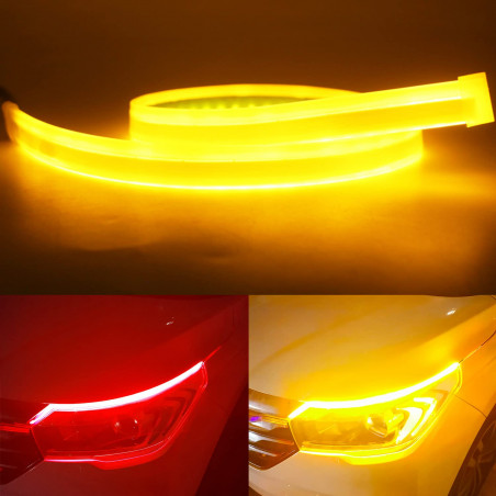 DAYTIME RUNNING LIGHT WITH YELLOW TUR. SIGNAL