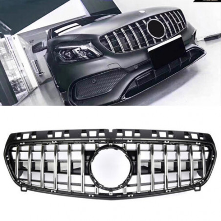 FRONT GRILLE AMG CHROME W176 2013-2015