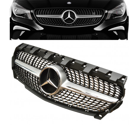 FRONT GRILLE -AMG CHROME...