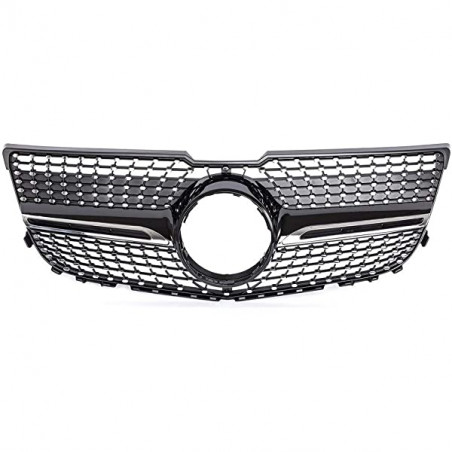FRONT GRILLE -AMG CHROME W207 2013-2015