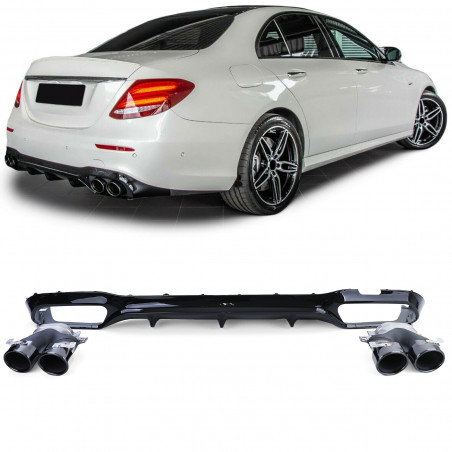 DIFFUSEUR ARRIERE   AMG W213  AVEC SORTIE
